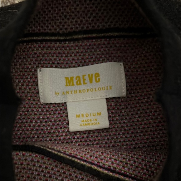 Maeve Black Sweater with Colorful flowers - Picture 2 of 3